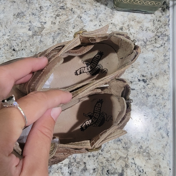 Freebird "Slate" belted booties - Picture 6 of 15